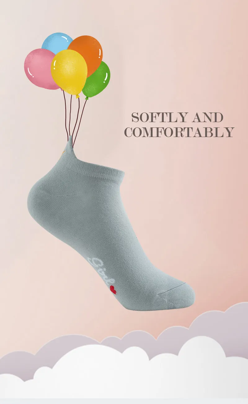 4 Pairs Funny Cute Embroidery Socks Women Cotton Ankle Short White Crown Kawaii Socks Set Candy Colors for Couples Ladies Gift