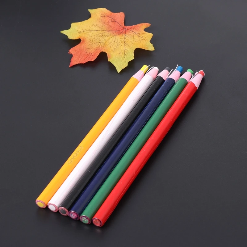C90C 6 Colors Markers For Metal Fabric China Graph Peel Off Grease Wax Pencil