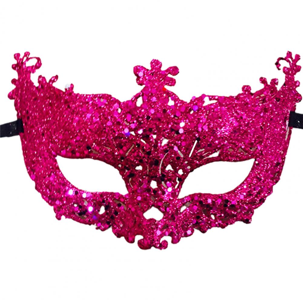 Glitter Anime Cosplay Mask Masquerade Face Mask Sexy Prom Party Props Costume Halloween Mask Nightclub Queen Eye Mask Babydolls