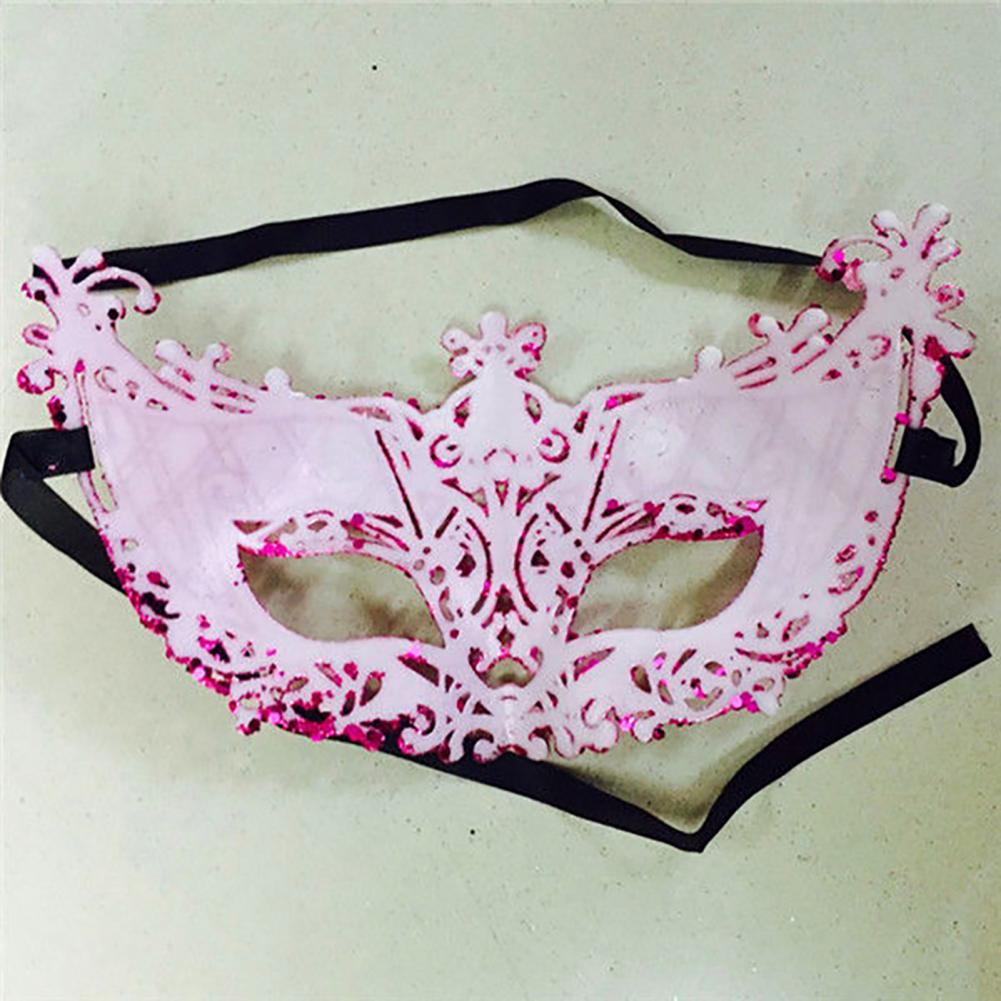 Glitter Anime Cosplay Mask Masquerade Face Mask Sexy Prom Party Props Costume Halloween Mask Nightclub Queen Eye Mask Babydolls