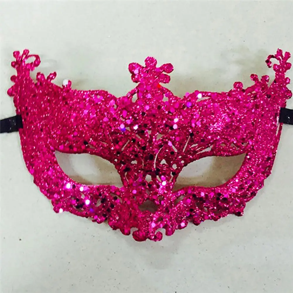 Glitter Anime Cosplay Mask Masquerade Face Mask Sexy Prom Party Props Costume Halloween Mask Nightclub Queen Eye Mask Babydolls
