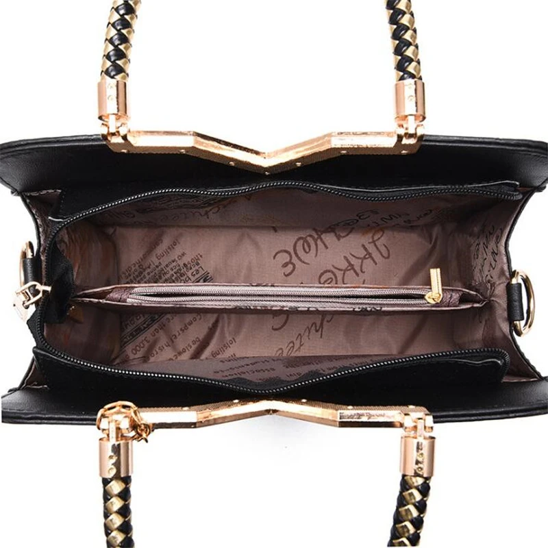 Yogodlns New Summer Female Handbag Women Multi-Pocket Zipper Shoulder Bag PU Leather Women Crossody Bag Famous Brand Purse