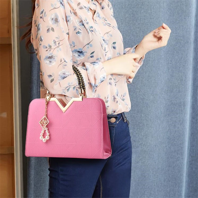 Yogodlns New Summer Female Handbag Women Multi-Pocket Zipper Shoulder Bag PU Leather Women Crossody Bag Famous Brand Purse