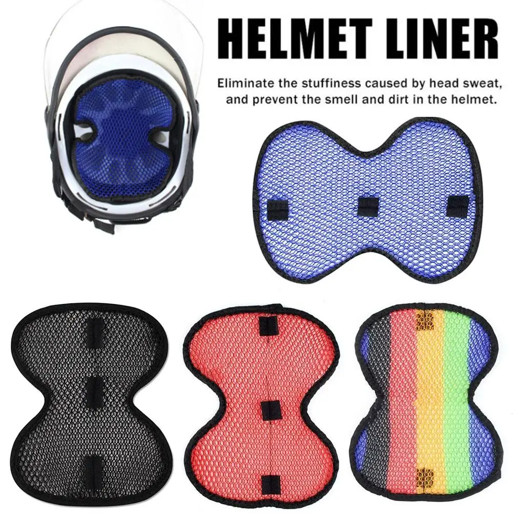 Motorcycle Helmet Insert Liner Cap Cushion Pad Breathable Quick-drying Sweat Wicking Helmet Insulation Lining Pad