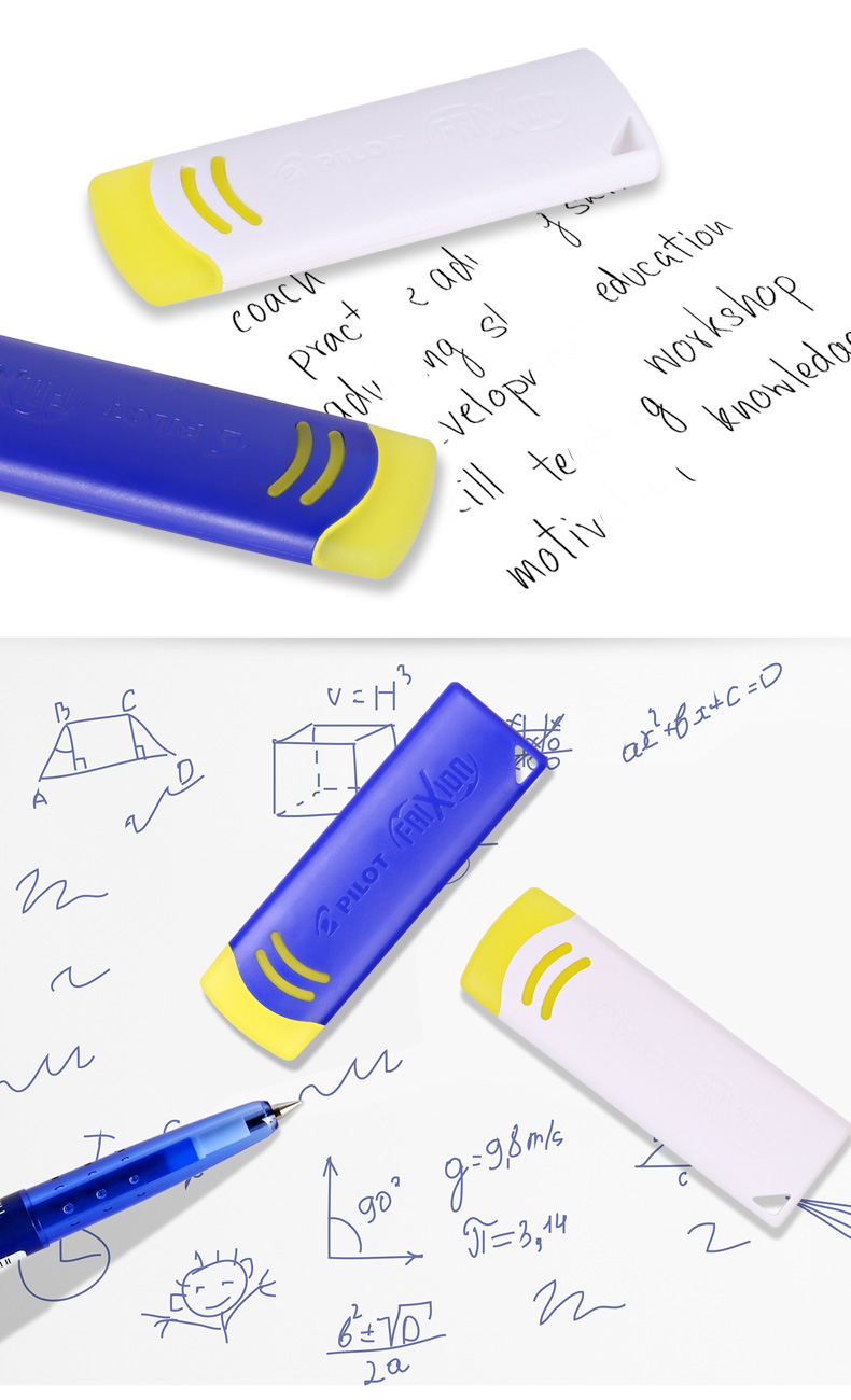 Japan PILOT Erasable Pen Special Rubber / Friction Eraser EFR-6 Easy To Erase Handwriting Erasers 1Pcs