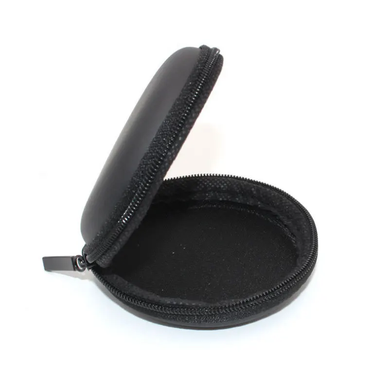 Earphone Storage Case PU Mini Carrying Hard Bag Box Case For Earphone Headphone Accessories Earbuds Memory Card USB Cable