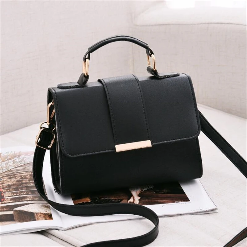 Retro Women Handbag Ladies Crossbody Messenger Bags High Quality PU Leather Female Flap Shoulder Bag New Arrival