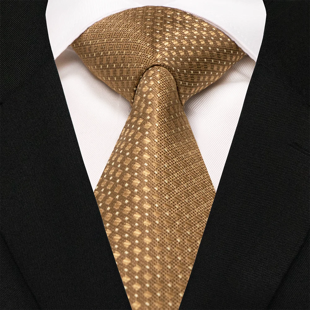EASTEPIC 8 cm Stylish Check Ties for Men in Fine Apparel Blue Striped Tie Men's Necktie Quality Accessory Social Occasion