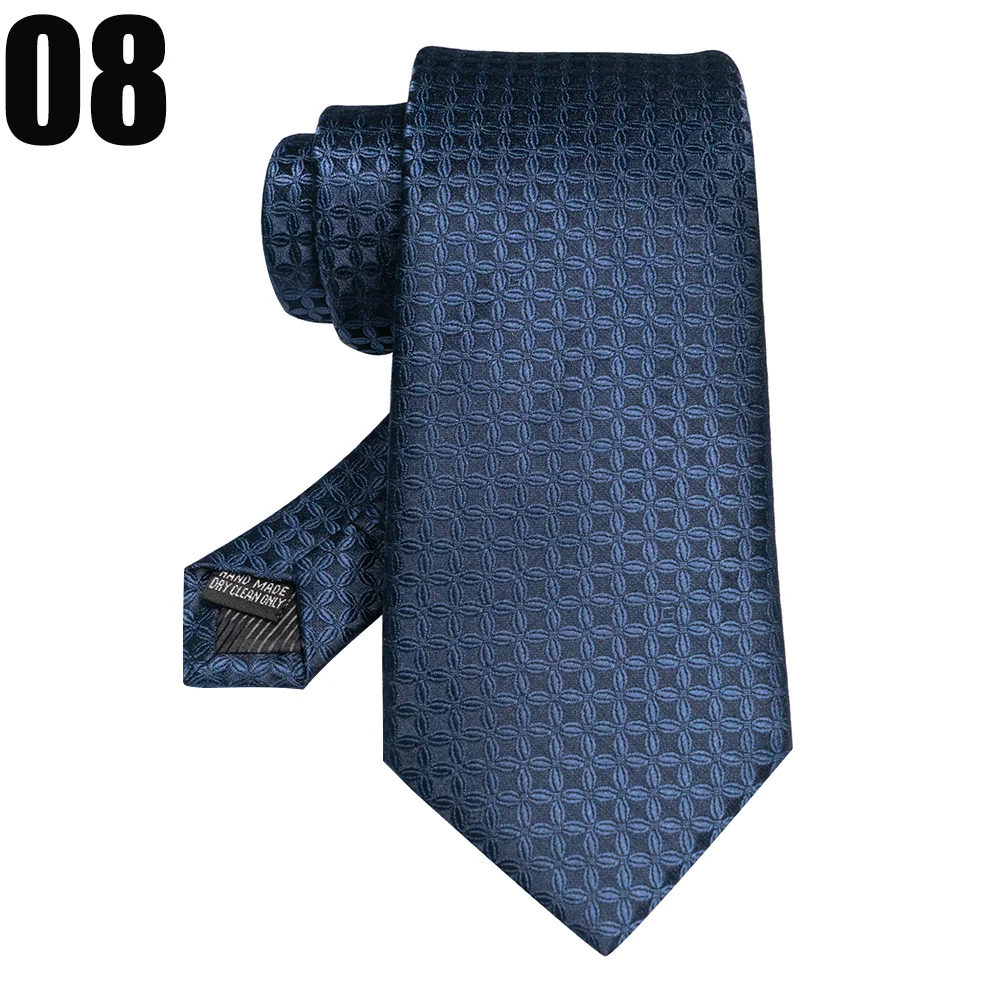 EASTEPIC 8 cm Stylish Check Ties for Men in Fine Apparel Blue Striped Tie Men's Necktie Quality Accessory Social Occasion