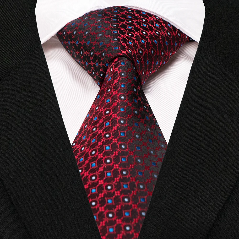 EASTEPIC 8 cm Stylish Check Ties for Men in Fine Apparel Blue Striped Tie Men's Necktie Quality Accessory Social Occasion