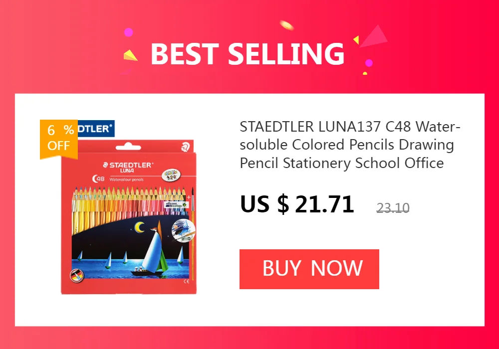 1Pcs STAEDTLER Ballpoint Pen 430F/M Large Capacity 0.5/0.7mm Oil-based Students Hand Drawing Writing School Supplies Stationery