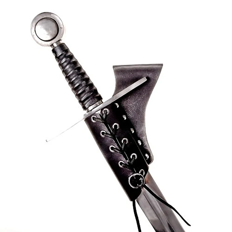 Medieval Belt Sword Axe Sheath Holder Viking Knight Ax Holster Frog Leather Larp Cosplay Weapon Armor Scabbard War Gear