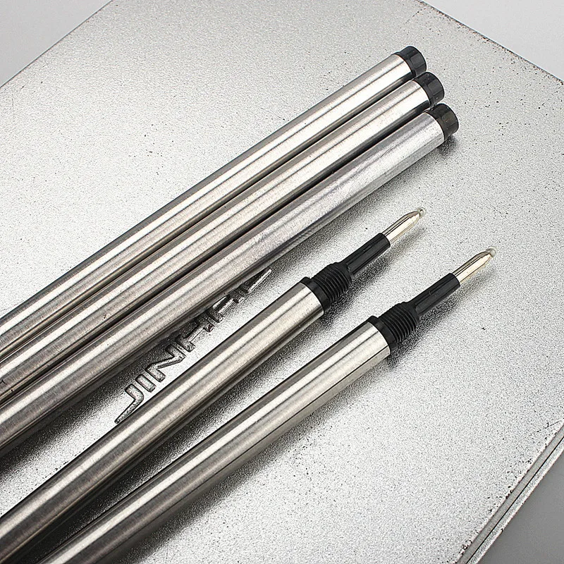 Jinhao Metal Rotary Port Refills 0.7mm for Roller Ballpoint Pen Business Pen Ball Pen Refills Office School Supply Stationery