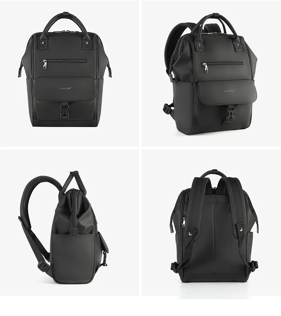 Tigernu New Ladies Casual Backpack For Women Splashproof TPU Travel Camping Female Handbags Light Weight Hiking School Backpacks