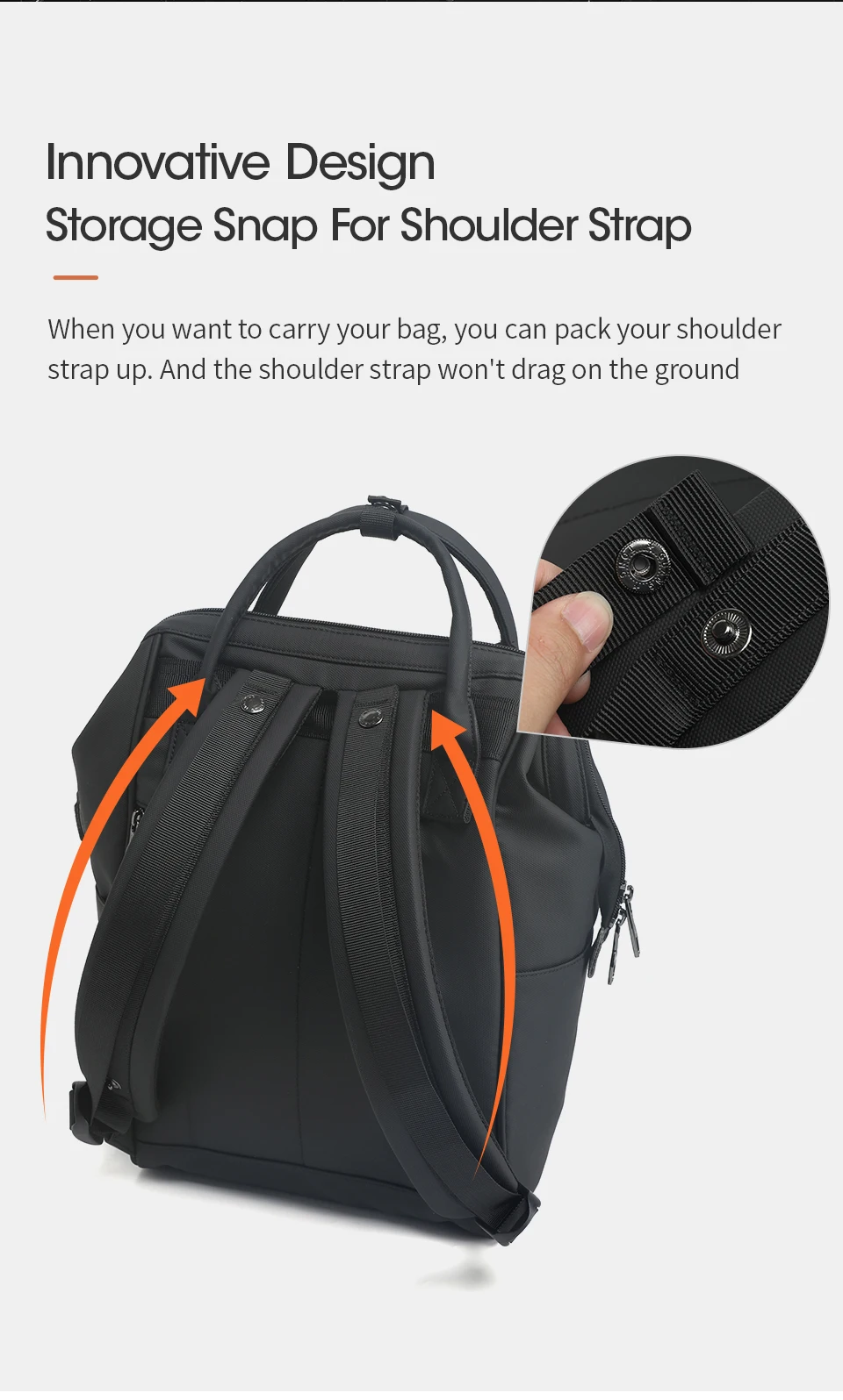 Tigernu New Ladies Casual Backpack For Women Splashproof TPU Travel Camping Female Handbags Light Weight Hiking School Backpacks