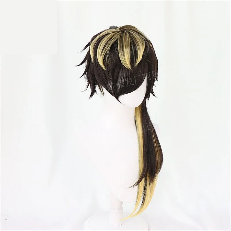 DRB Jyushi Aimono Cosplay Division Rap Battle Cosplay Hypnosis Mic Cosplay Wig Anime Heat Resistant Synthetic Wigs + Wig Cap