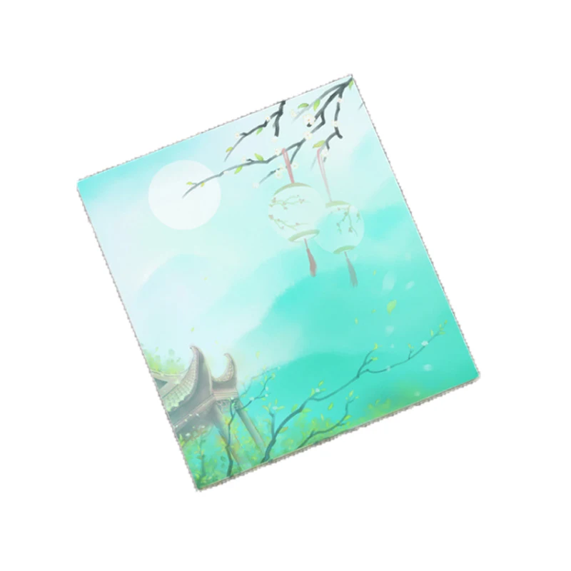 1PCS Cartoon Portable Retro Square Tearable Notepad Message Sticky Notes Notebook Stationery Child Gift Office&School Supplies