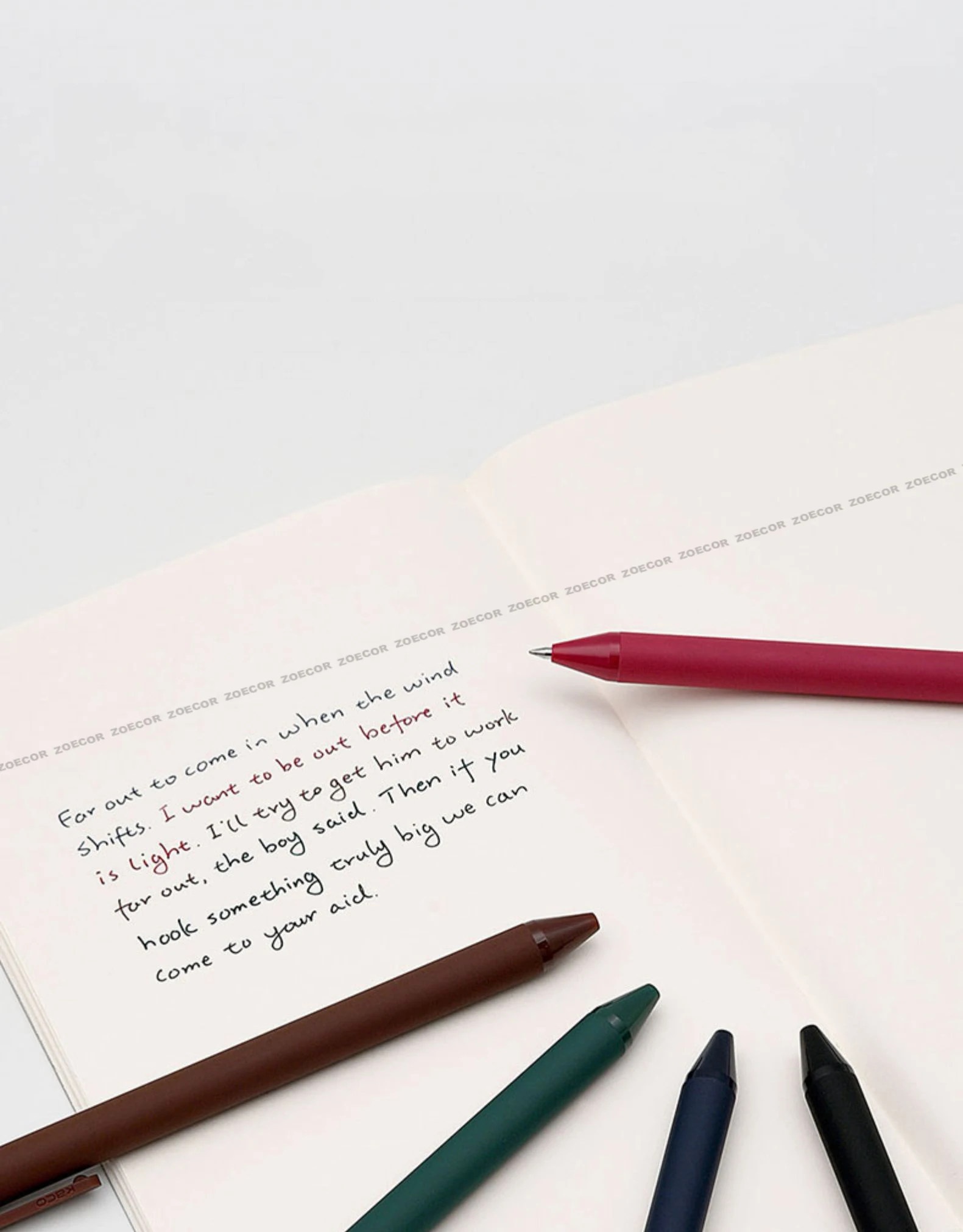 KACO Sign Pen Gel Pen 0.5mm Refill Smooth Ink Writing Durable Signing Pen 5 Colors Vintage Color Macarons Pens Gift Set