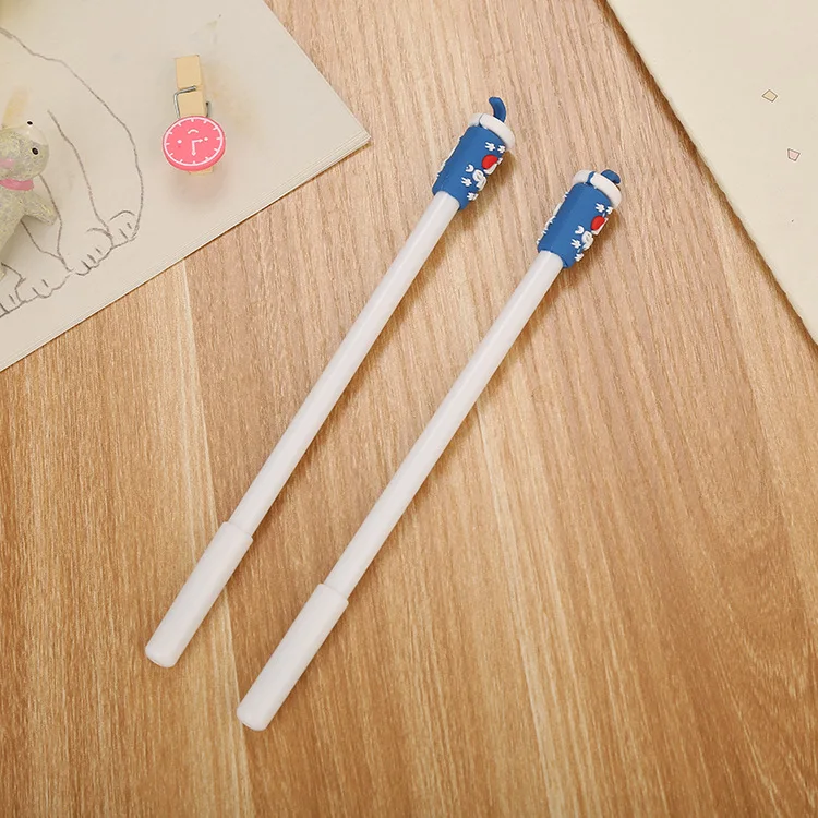 10Pcs/Set Creative Simulation Food Gel Pen Fries Cola Burger Cartoon Signature Pen Cute Gel Pen School Writing Pens Stationery