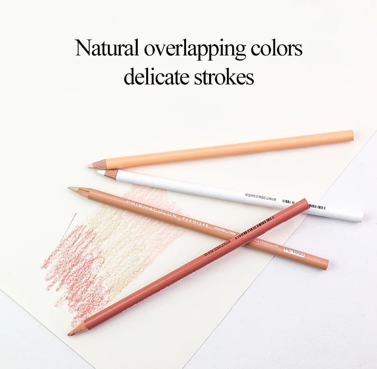 PRISMACOLOR Professional Oily Colored Pencils 12pcs Lapis de cor Sketch Colored Pencil Art Drawing Supplies PC927/938/1092/1093