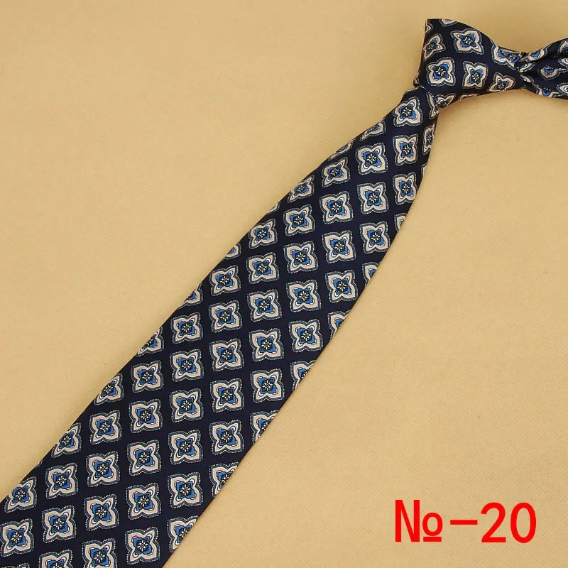 New Designs Classic Silk Men Tie Floral Plaid 9cm Red Printed Necktie Gravata Ties for Men Formal Wear Business Wedding Neckties