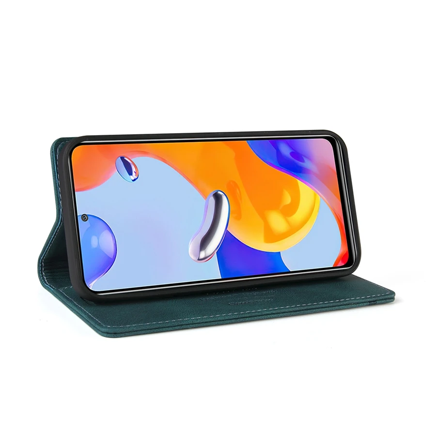 Wallet Card Slot Anti-theft Magnetic Flip Leather Case For Xiaomi Poco X7 Pro 15T 14T Redmi 15C 14C 13C Note 14 Pro 14S 13 12 11