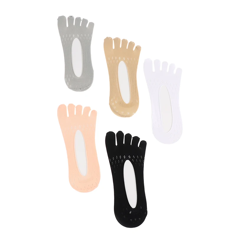 Orthopedic Compression Socks Women's Toe Socks Ultra Low Cut Liner With Gel Tab Breathable/sweat-absorbent/deodorant/invisible