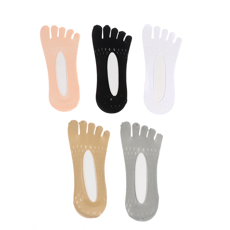Orthopedic Compression Socks Women's Toe Socks Ultra Low Cut Liner With Gel Tab Breathable/sweat-absorbent/deodorant/invisible