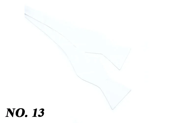 Mens Solid Color Black Bow Tie Formal Wedding Self Bowtie Adjustable Necktie Ties Gentleman Italian Style Cotton Fashion Bow Tie