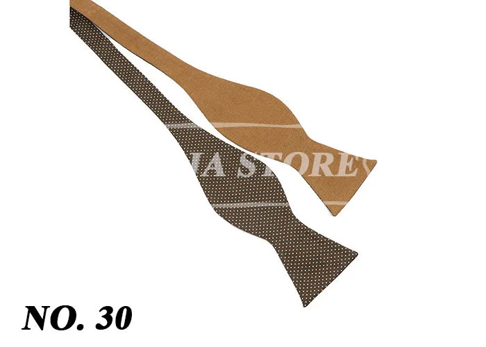 Mens Solid Color Black Bow Tie Formal Wedding Self Bowtie Adjustable Necktie Ties Gentleman Italian Style Cotton Fashion Bow Tie
