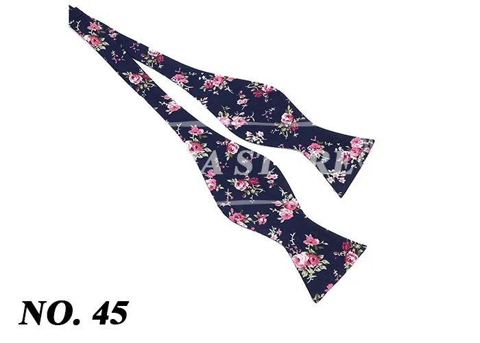 Mens Solid Color Black Bow Tie Formal Wedding Self Bowtie Adjustable Necktie Ties Gentleman Italian Style Cotton Fashion Bow Tie