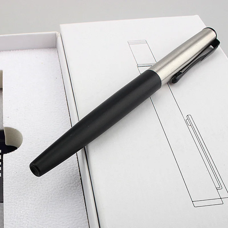 Luxury Metal Fountain Pen Student Writing Calligraphy Fine 0.5mm Nib Office Supplies Stationery for School Ink Pen Stationery