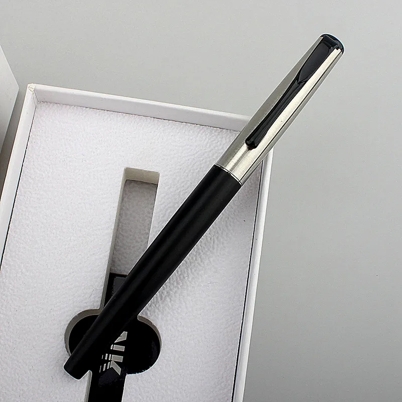 Luxury Metal Fountain Pen Student Writing Calligraphy Fine 0.5mm Nib Office Supplies Stationery for School Ink Pen Stationery