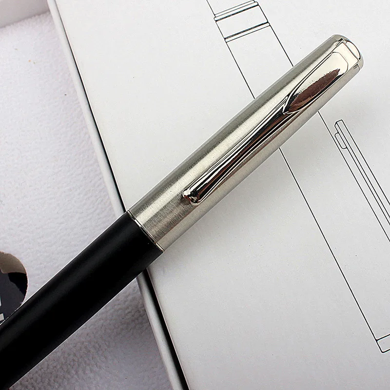 Luxury Metal Fountain Pen Student Writing Calligraphy Fine 0.5mm Nib Office Supplies Stationery for School Ink Pen Stationery