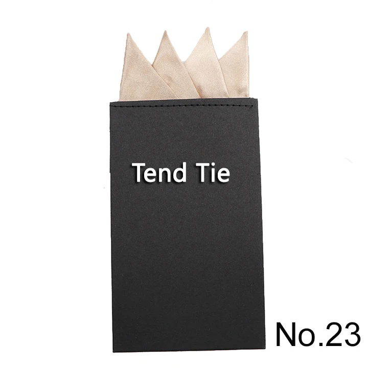 Men's Pre-folded Pocket Square Candy Color Silk Handkerchiefs Formal Wedding Party Business Chest Towel Hanky Black White Red