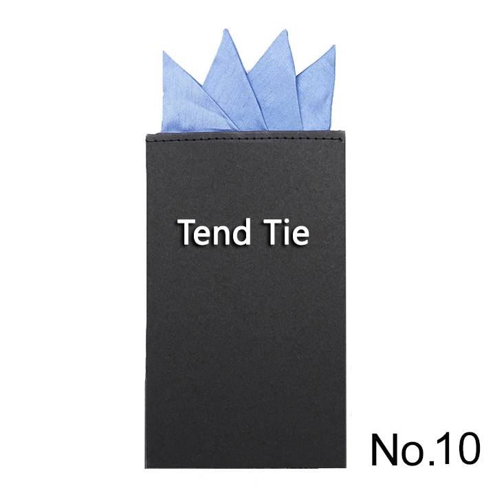 Men's Pre-folded Pocket Square Candy Color Silk Handkerchiefs Formal Wedding Party Business Chest Towel Hanky Black White Red