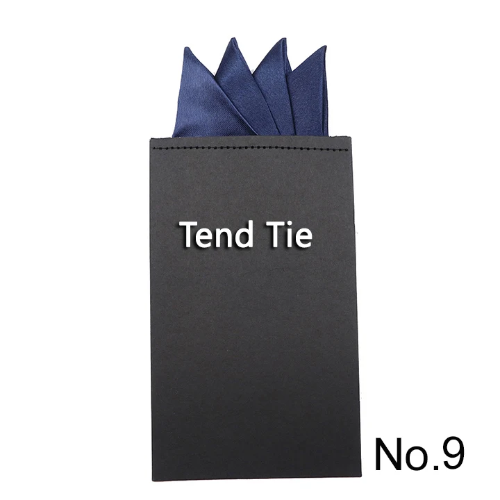 Men's Pre-folded Pocket Square Candy Color Silk Handkerchiefs Formal Wedding Party Business Chest Towel Hanky Black White Red