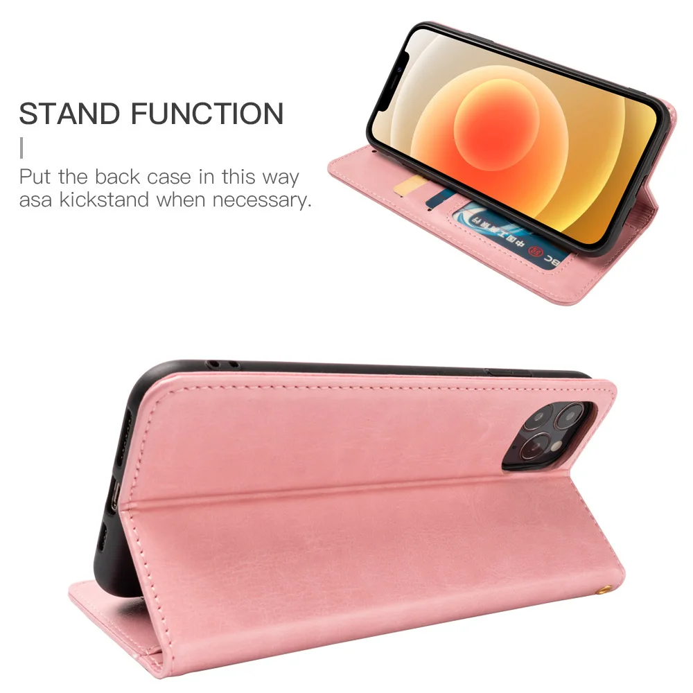 Leather Phone Case for Samsung Galaxy S2 S3 S4 S5 S6 S7 S8 S9 S10 S6 Edge Plus S3 Duos Neo Mini Plus Lite Flip Wallet Case Cover