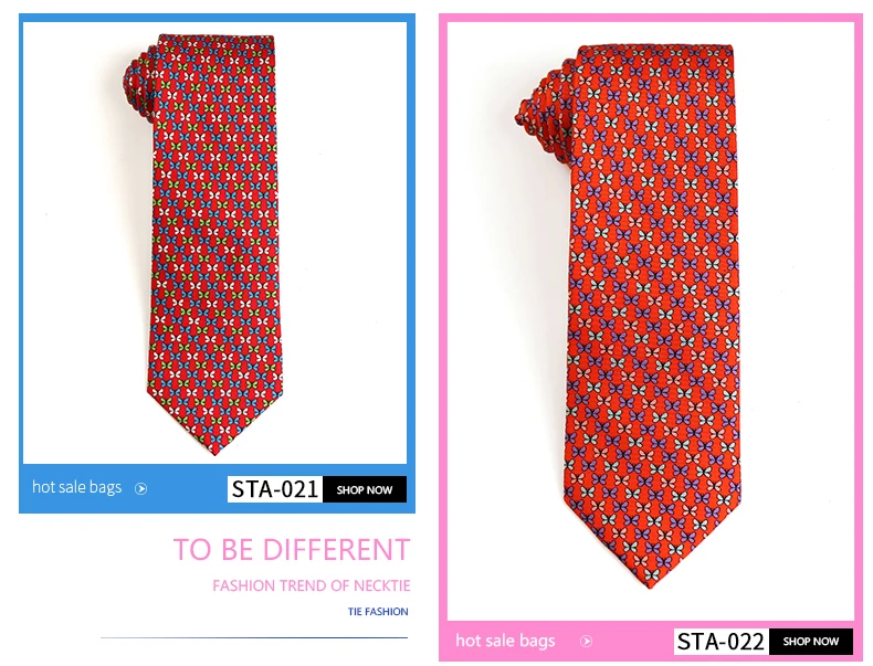 Tailor Smith New Fashion Printed Animal 100% Silk Ties Sheep Butterfly Puppy Elephant Men Premium Silk Neckties