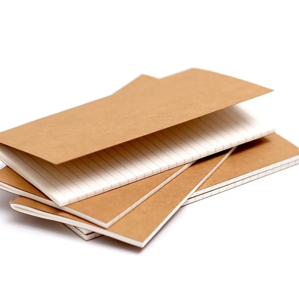 1PC Kraft Paper Notebook Filler Paper Inserts Blank Dot Grid Notepad Diary Journal Traveler's Notebook Refill Planner Organizer