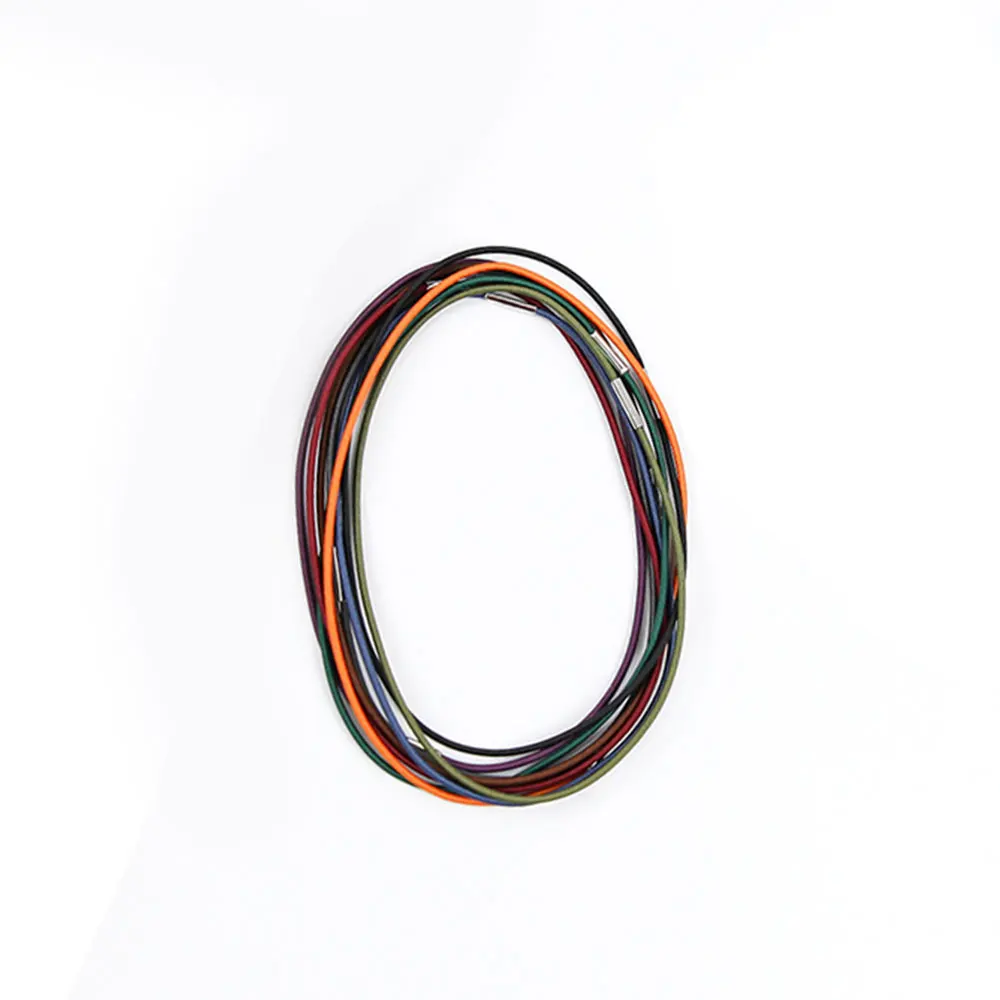2pcs Spare Rubber Band Leather Notebook Accessory for Travelers Notebook Repair Elastic String Bungee Cord