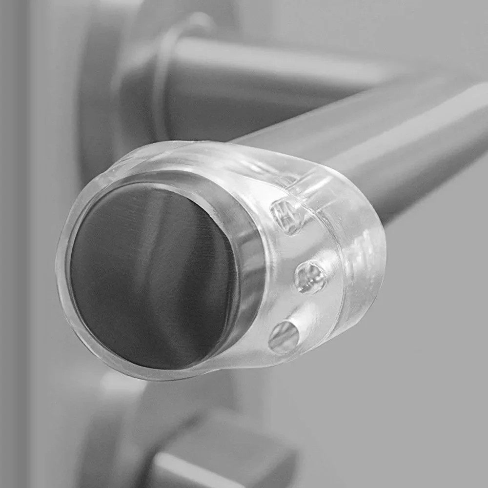 Stop Floor Door Stops Buffer No Drill Door Stopper Home Improvement Furniture Wall Safety Hardware Transparent Supplies Silicone