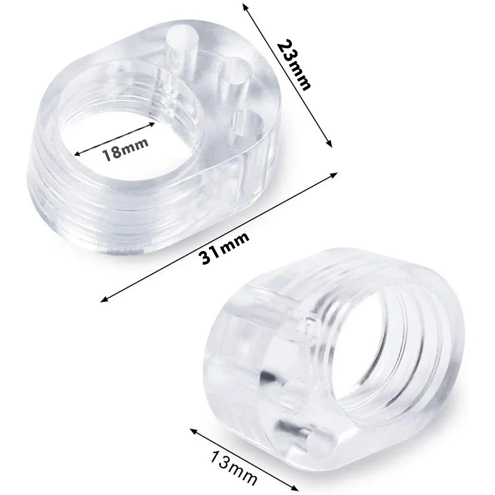 Door Stop Doorstop Baby Safety Supplies Transparent Silicone Door Handle Pad Home Improvement Wall Impact Buffer Skirt Bikini