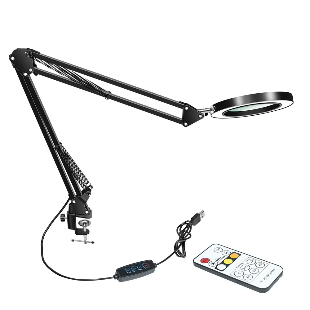 4.3" Real Class 10X Magnlification Stepless pimming 5 Color Mode 84 Of Them LED 10 Levels Provide Bright Light Brightness