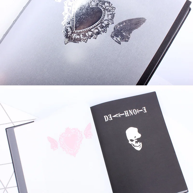ZK20 Dropshiping Death Note Planner Anime Diary Cartoon Book Lovely Notebook Theme Cosplay Large Dead Note Writing Notebook