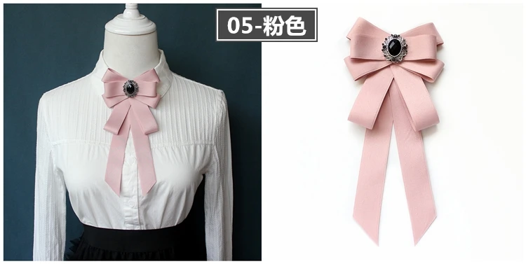 Handmade Fashion New Butterfly Knot Ribbon Diamond Bowtie College White Rhinestone Shirt Bow Tie Gift for Men Accessories