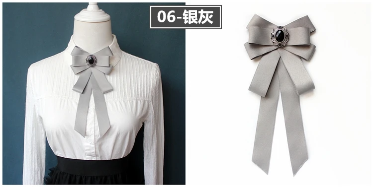 Handmade Fashion New Butterfly Knot Ribbon Diamond Bowtie College White Rhinestone Shirt Bow Tie Gift for Men Accessories