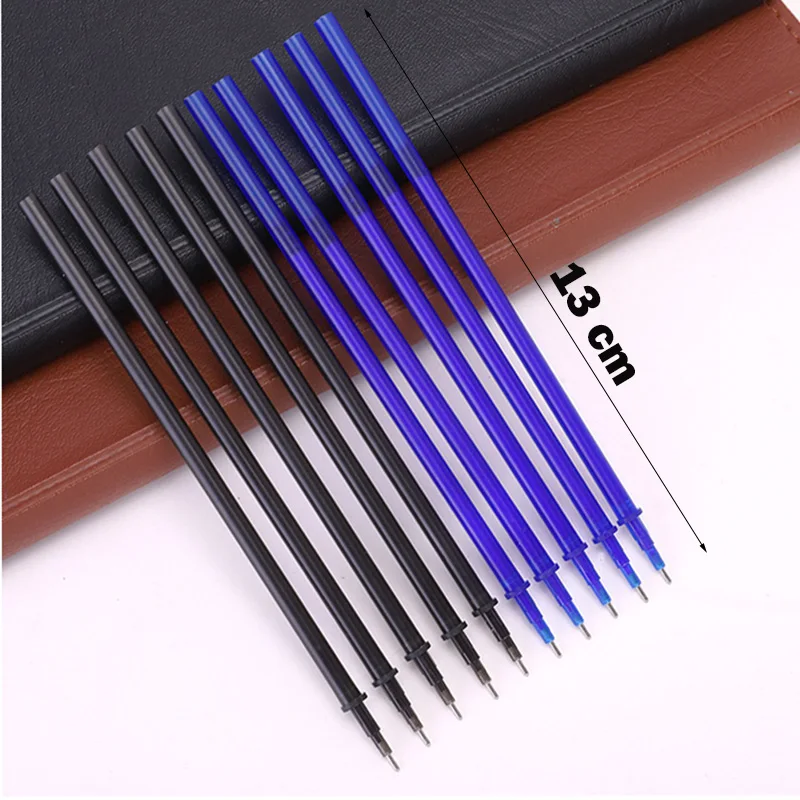 23Pcs/Set Erasable Gel Pens Set Washable Handle Blue Black Ink Writing Neutral Pen for School Office Supplies Stationery