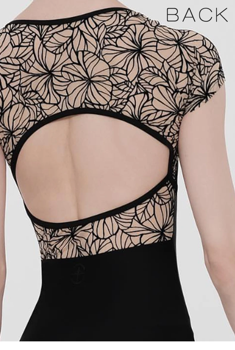 Tights Ballet Practice Clothes Dance One-Piece Gym Clothes Lace Short-Sleeved Bodysuits Yoga Clothes Women