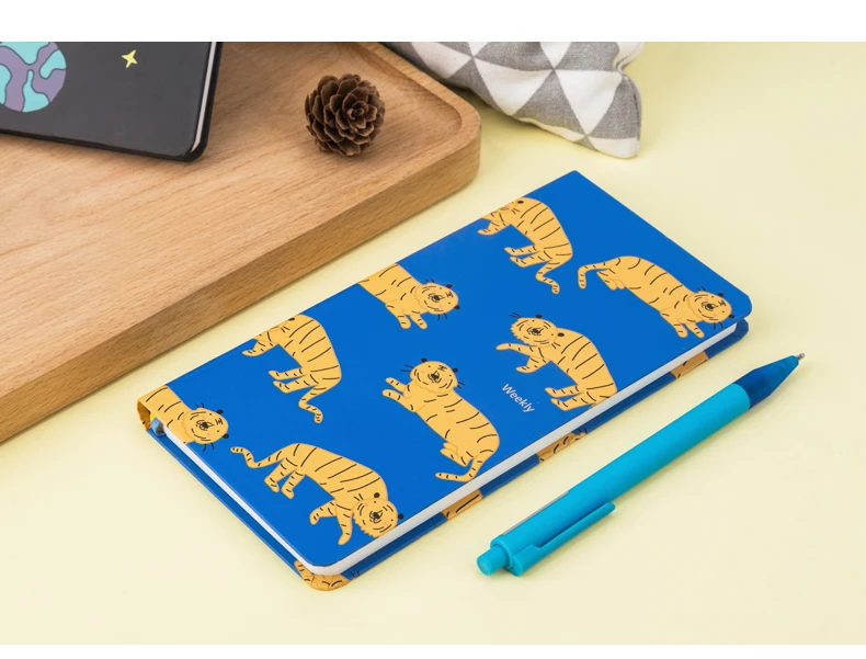 Kinbor Cute Weeks Plan Small Notebook 20 Styles Handpad Book Pocket Book Todolist Mini Hand Account Book Record Book for School